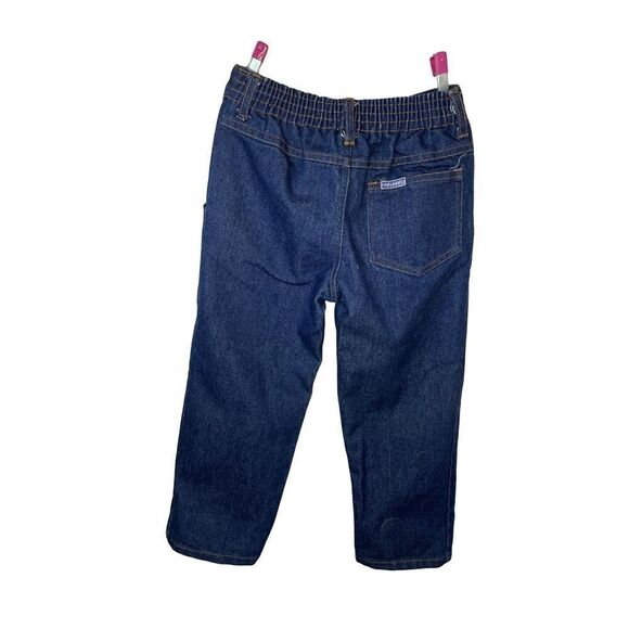 Challenger Boys Blue Straight Leg Cotton Blend Jeans Size 5 - Picture 4 of 7